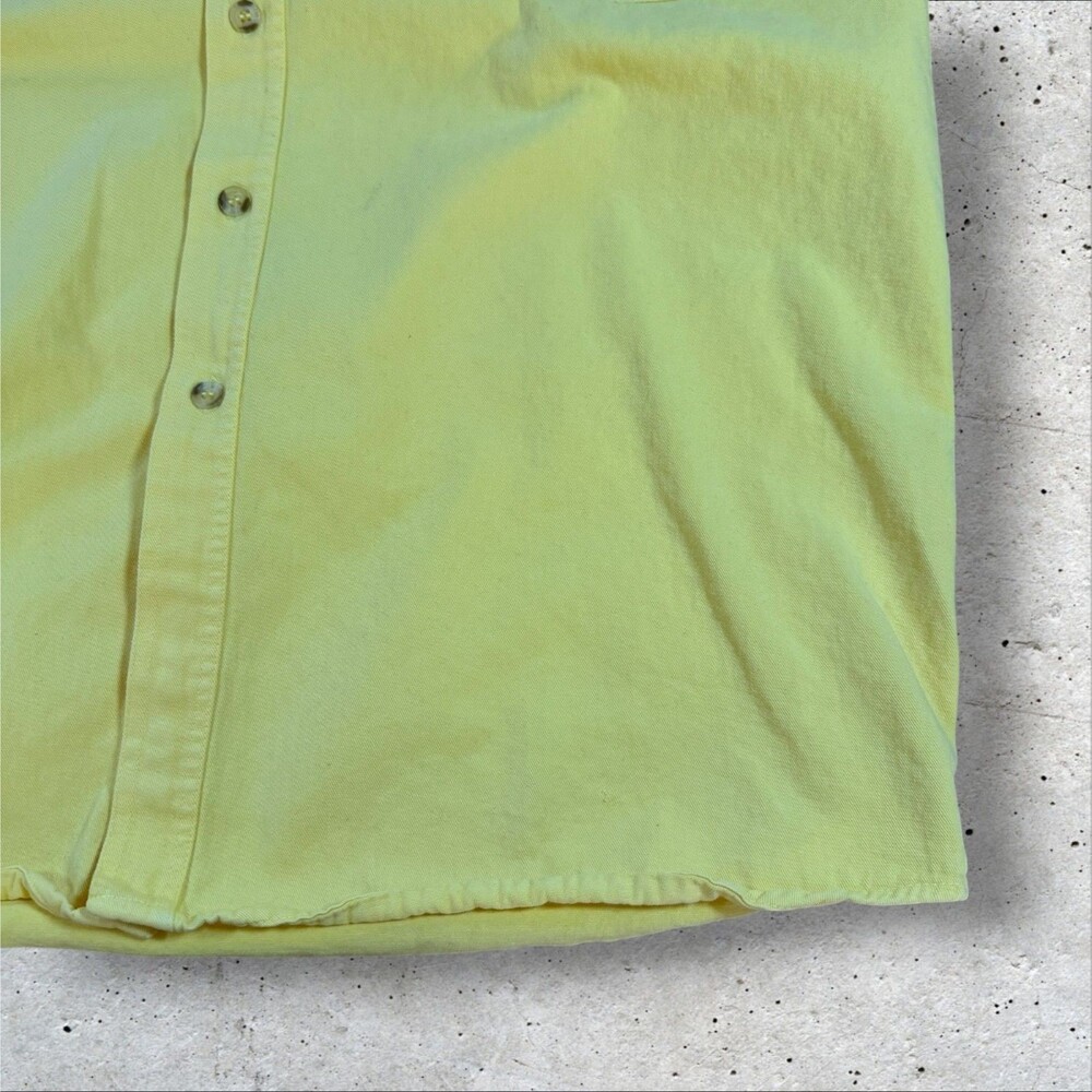 USA Biker Design Prayer Warrior Shirt Mens XL Yellow Sleeveless Cross Motorcycle - Picture 6 of 9